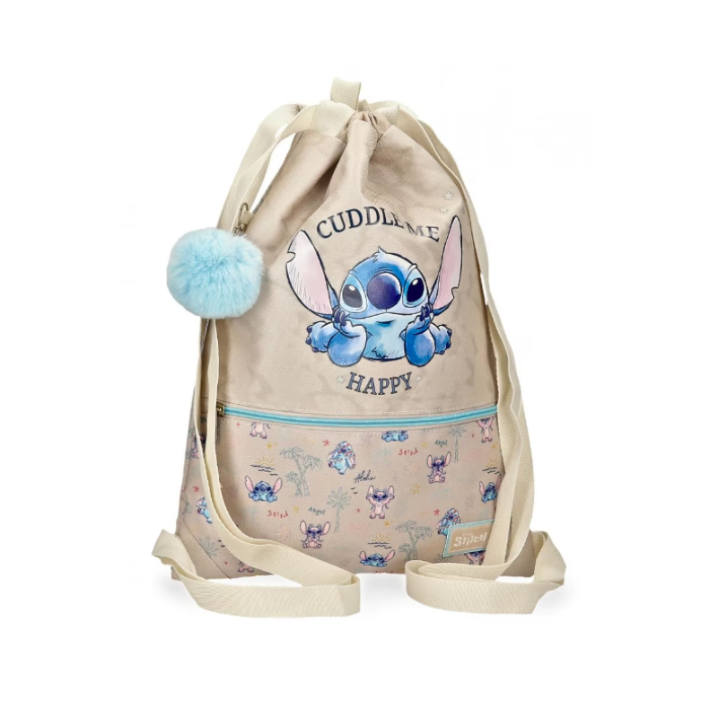Sac sport fete Disney Stitch Cuddle me happy 11L [1]