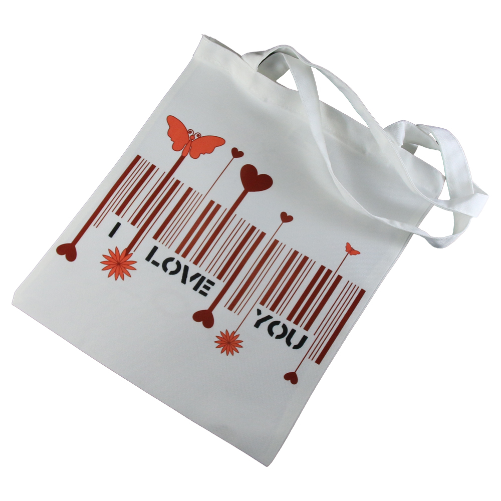 Sacosa textil 28x34 cm I love you [1]
