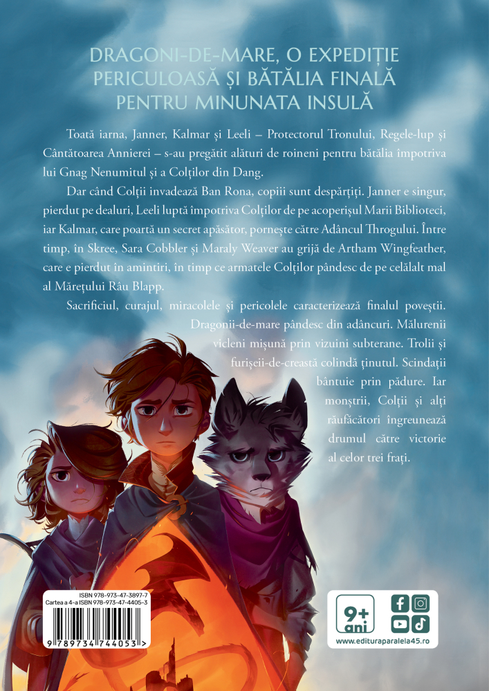Saga Wingfeather Cartea 4. Protectorul tronului si Regele-Lup – Andrew Peterson [2]
