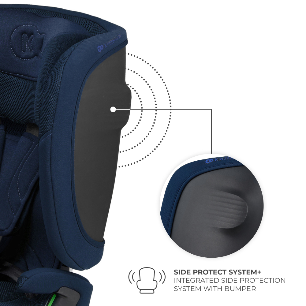 SCAUN AUTO KINDERKRAFT FIX2GO 76-150 CM, NAVY [8]