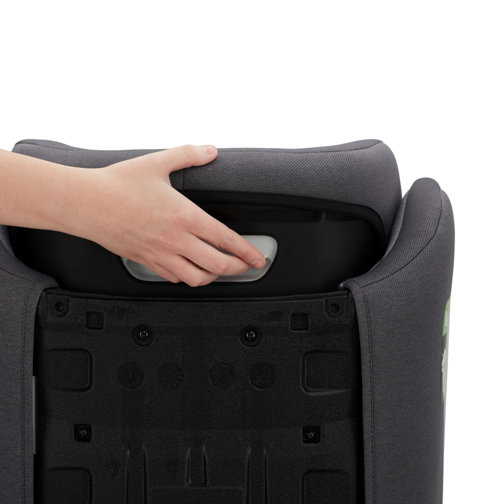 SCAUN AUTO KINDERKRAFT JUNIOR FIX2, I-SIZE 100-150 CM, ROCKET GREY [11]