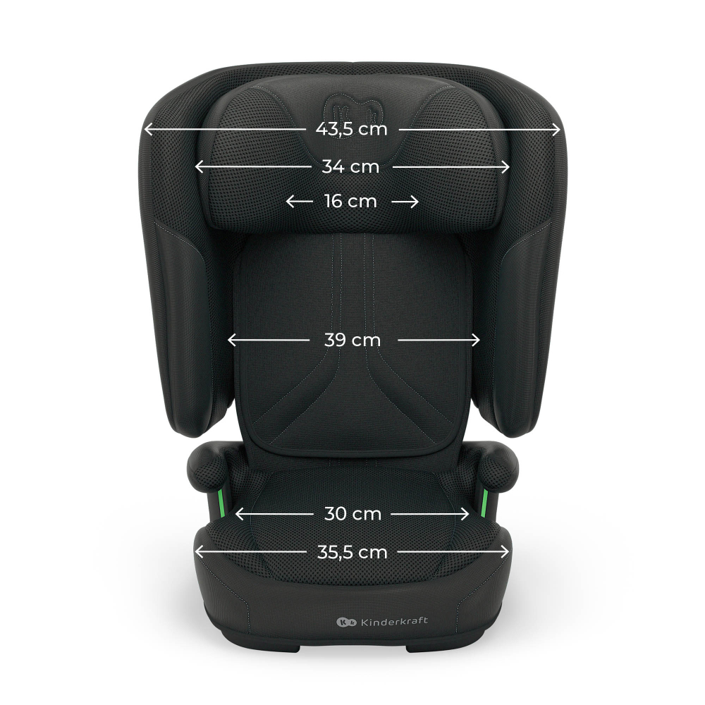 SCAUN AUTO KINDERKRAFT UNITY2 100-150 CM, BLACK [10]