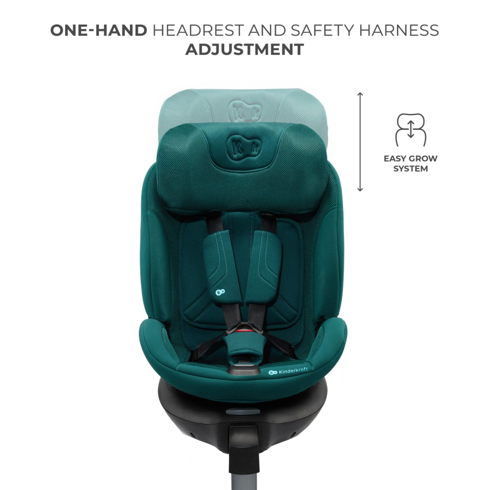 SCAUN AUTO KINDERKRAFT XRIDER 2 I-SIZE 40-150 CM GREEN [10]