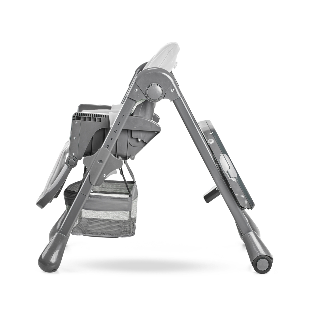 SCAUN DE MASA KINDERKRAFT TASTEE, PLIABIL, GREY [4]