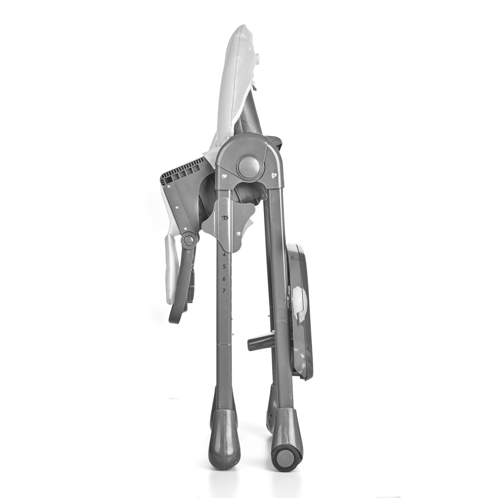 SCAUN DE MASA KINDERKRAFT TASTEE, PLIABIL, GREY [5]