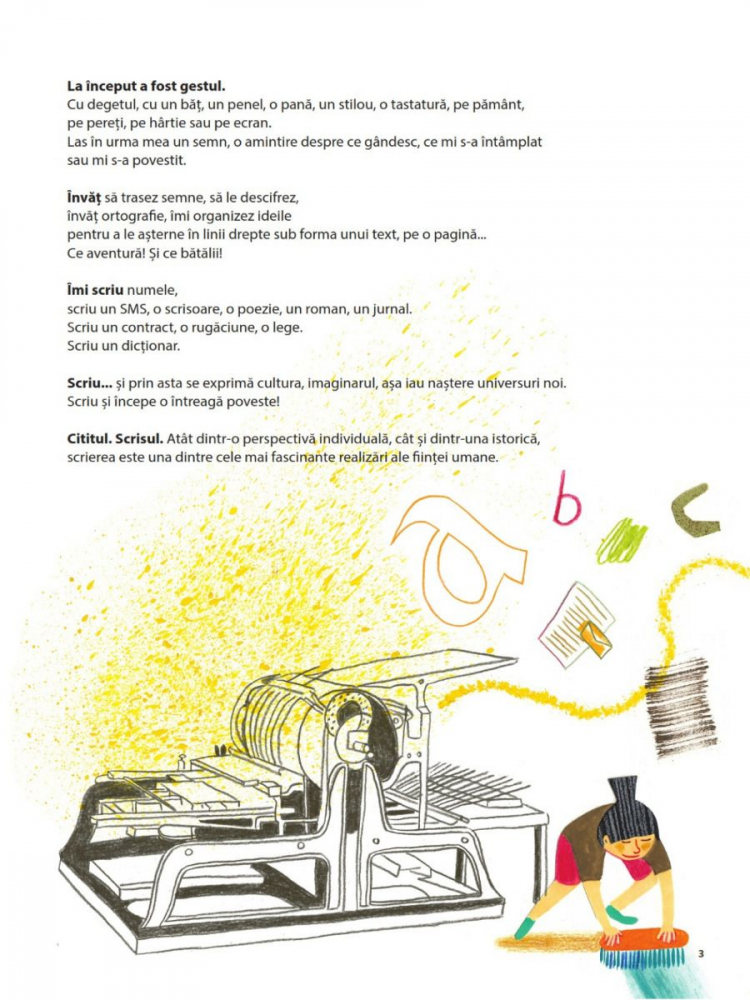 Scrierea. Ce mai poveste! O fascinantă călătorie în timp – Loïc Le Gall, Karine Maincent [3]