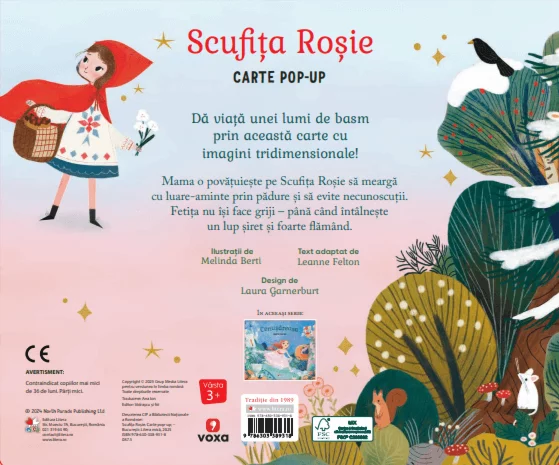 Scufita Rosie. Carte pop-up - Leanne Felton [2]