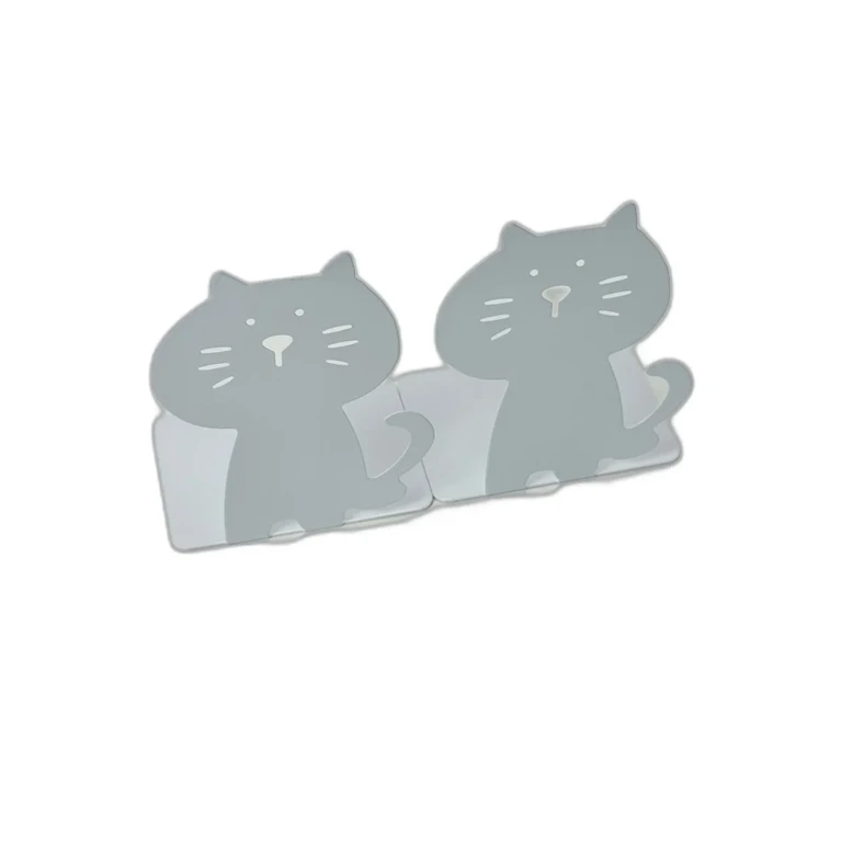 Set 2 suporturi metalice pentru carti model pisica 15x12x10 cm [3]