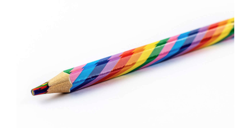 Set 4 creioane Strigo Rainbow multicolor Capybara [3]