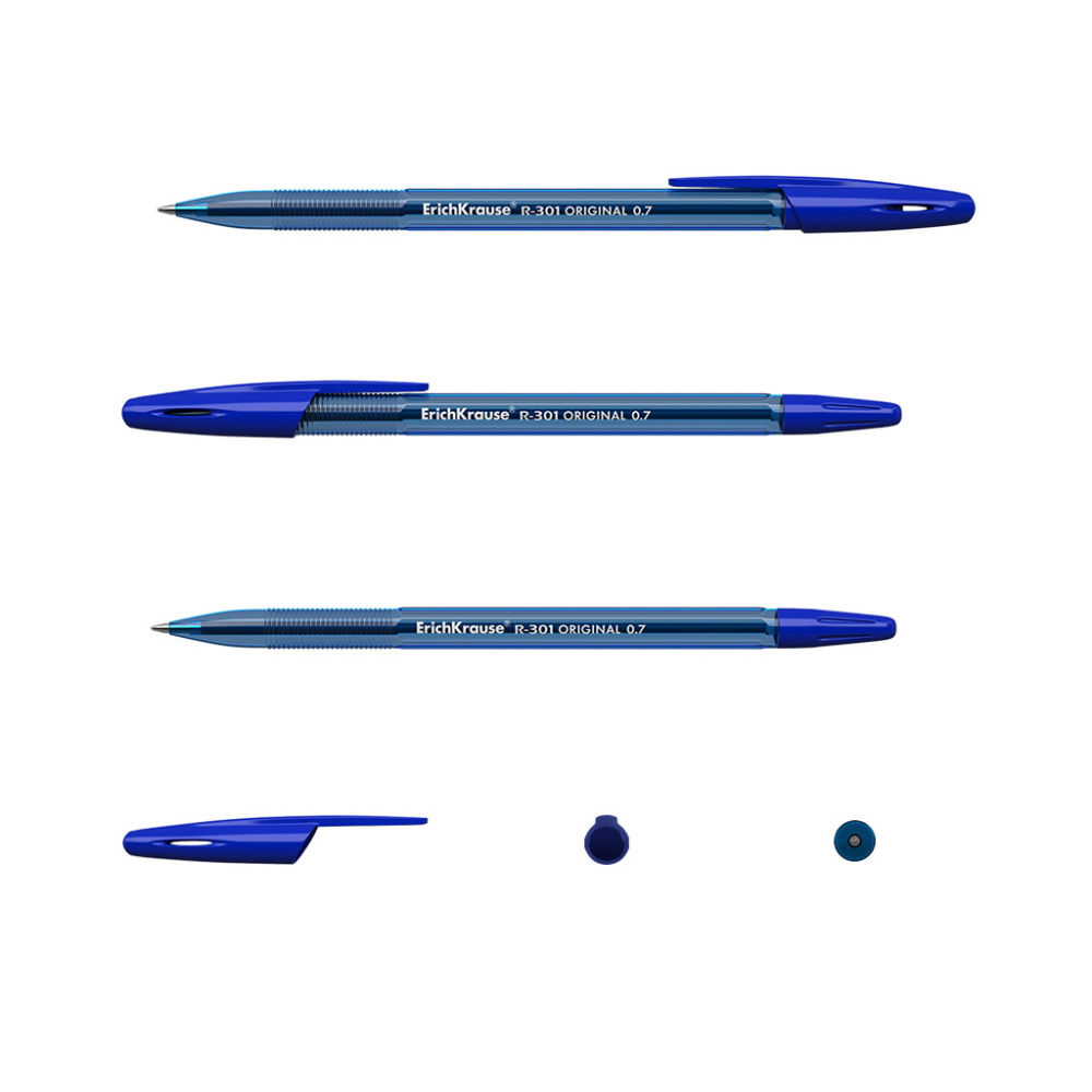 Set 4 pixuri cu bila ErichKrause R-301 Stick Original 1.0 culori asortate [4]