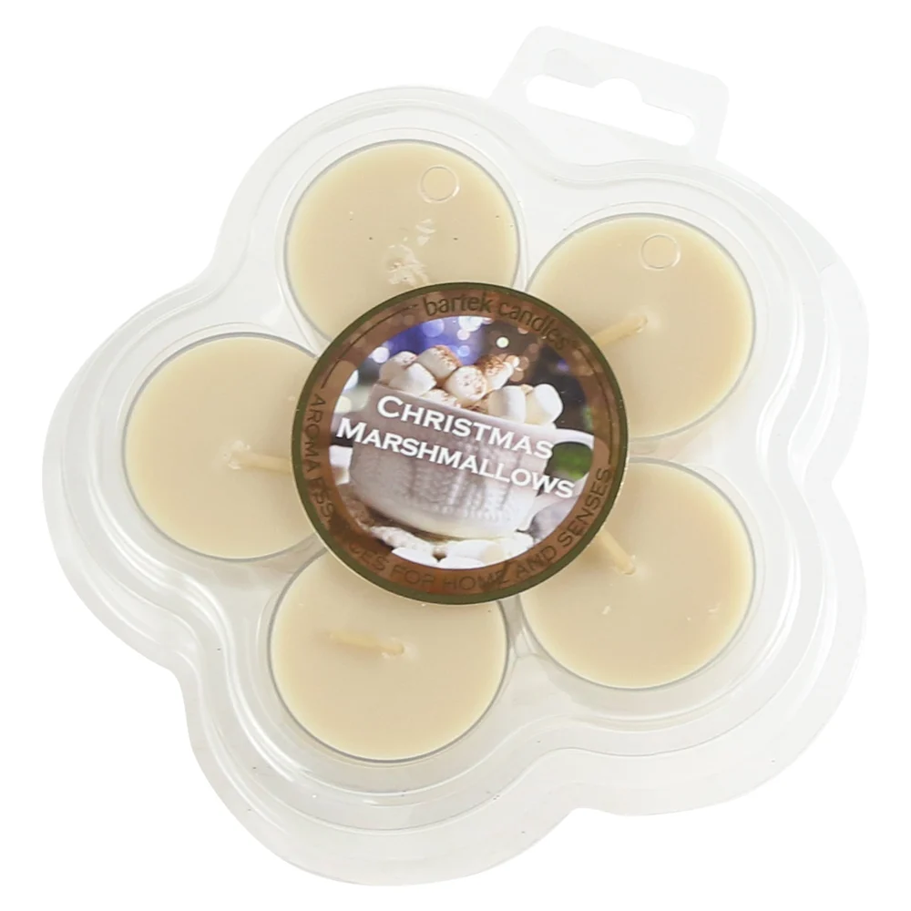 Set 5 lumanari parfumate Christmas Marshmallows 3.5 cm [1]