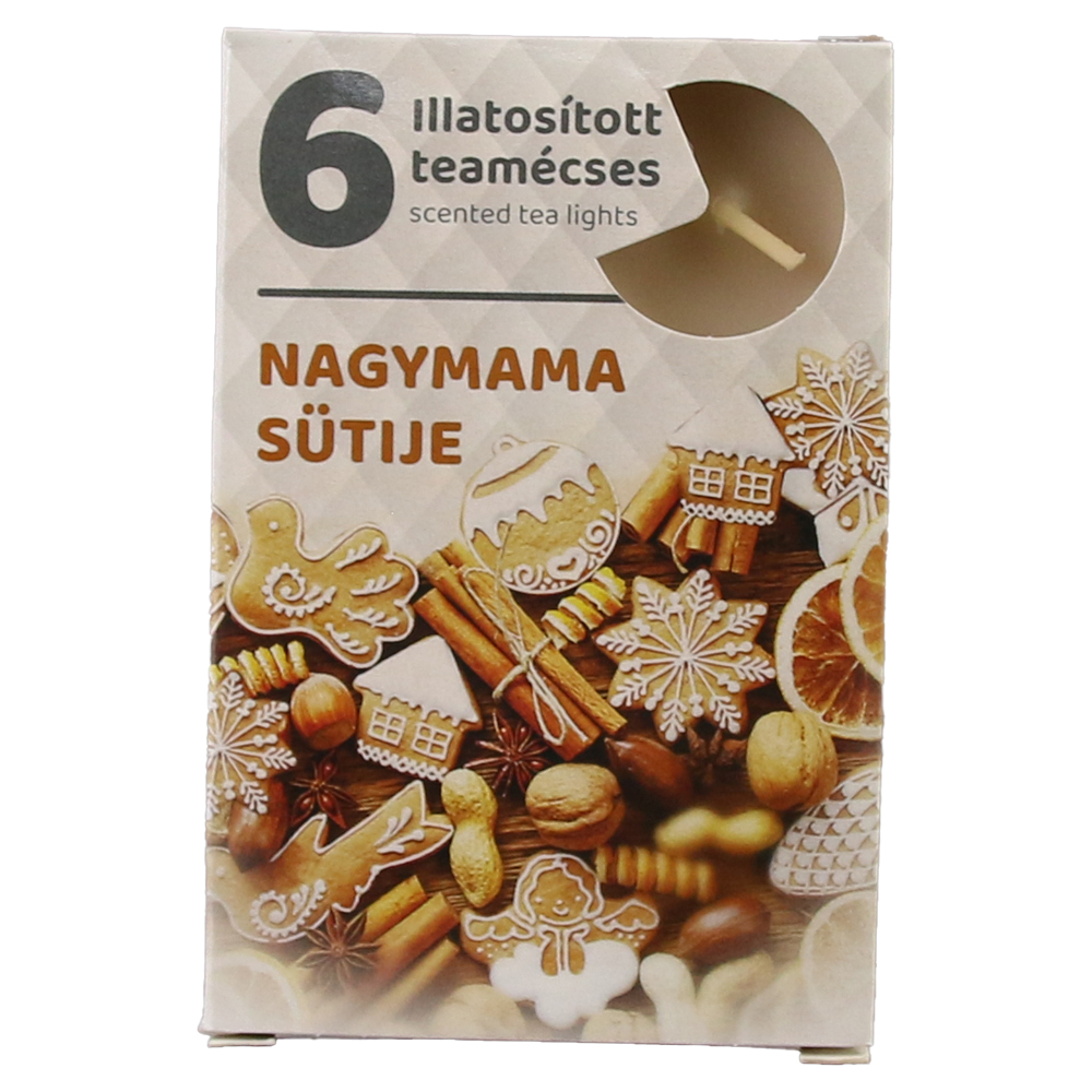 Set 6 lumanari pastila parfumate prajitura bunicii 3.8 cm [1]