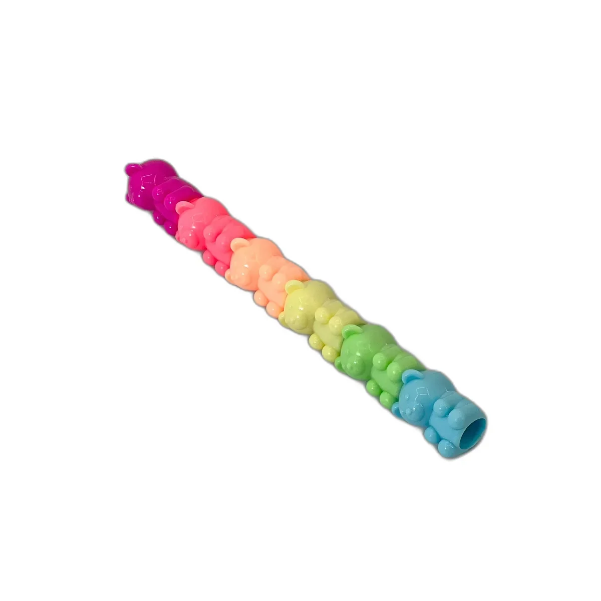 Set carioci colorate ursuleti stivuibile pentru copii 6 buc /set [3]