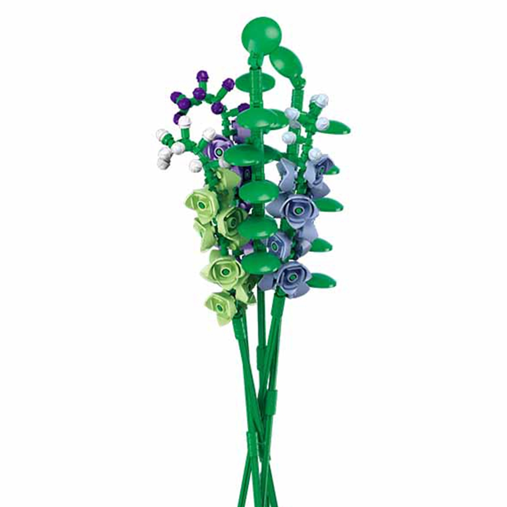 Set constructie Flowers 222 piese Rocket Larkspur [4]