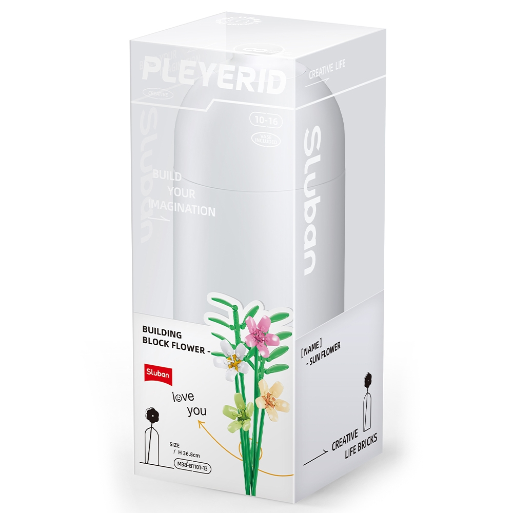 Set constructie Flowers 241 piese Frezie [3]