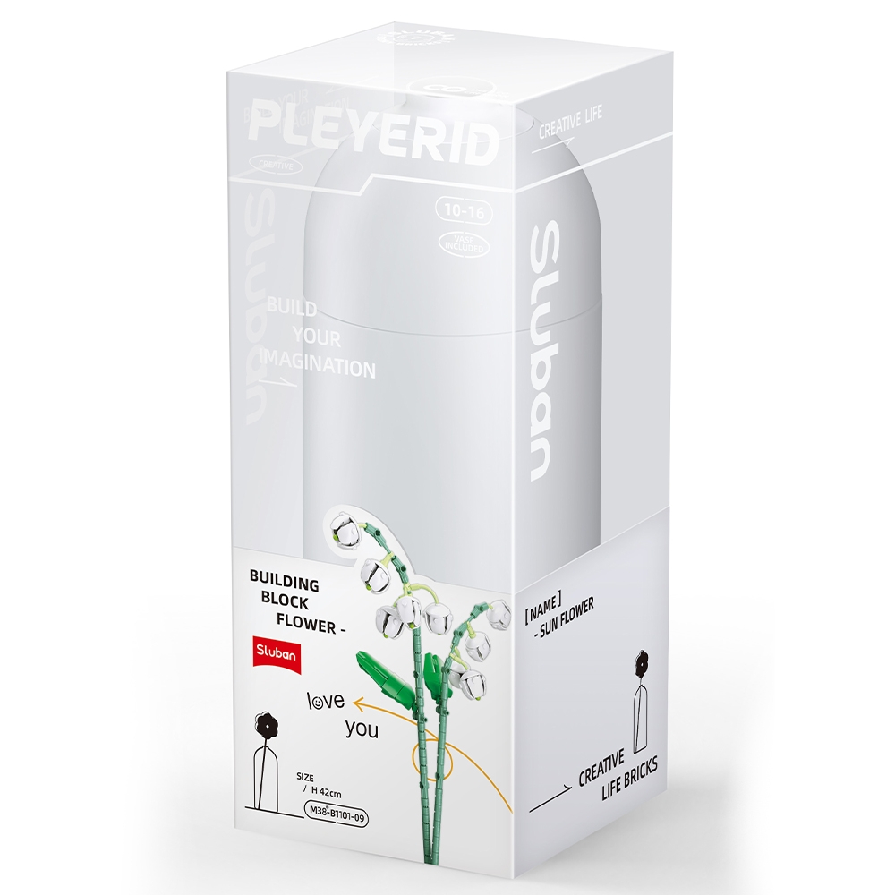 Set constructie Flowers 253 piese Lacramioara [3]