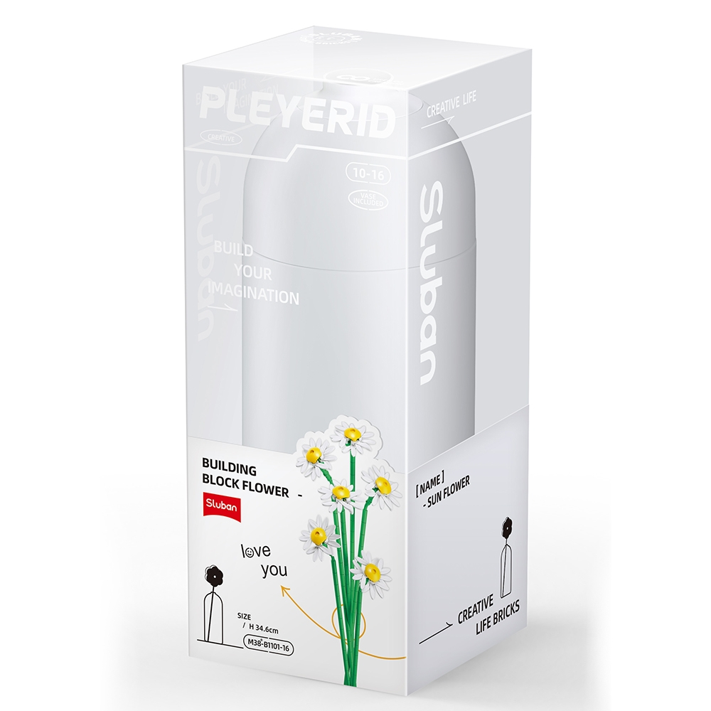 Set constructie Flowers 255 piese Margareta [3]