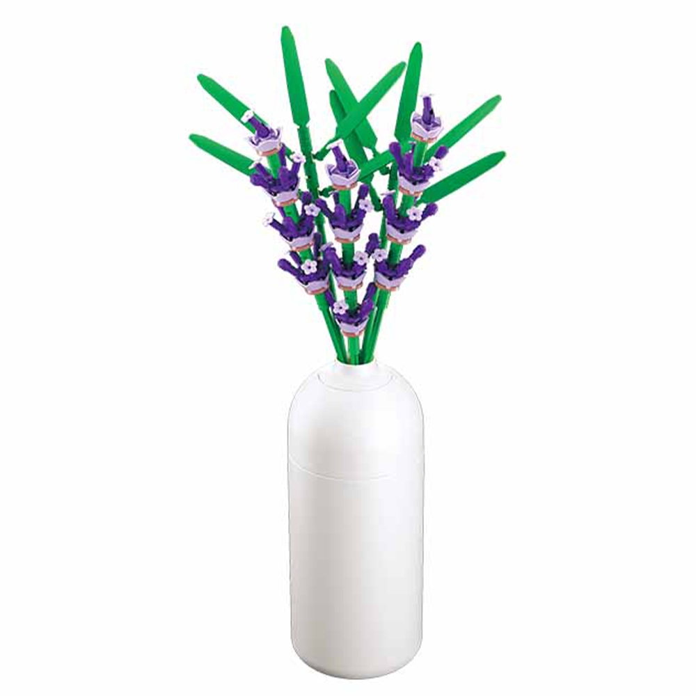 Set constructie Flowers 258 piese Lavanda [2]