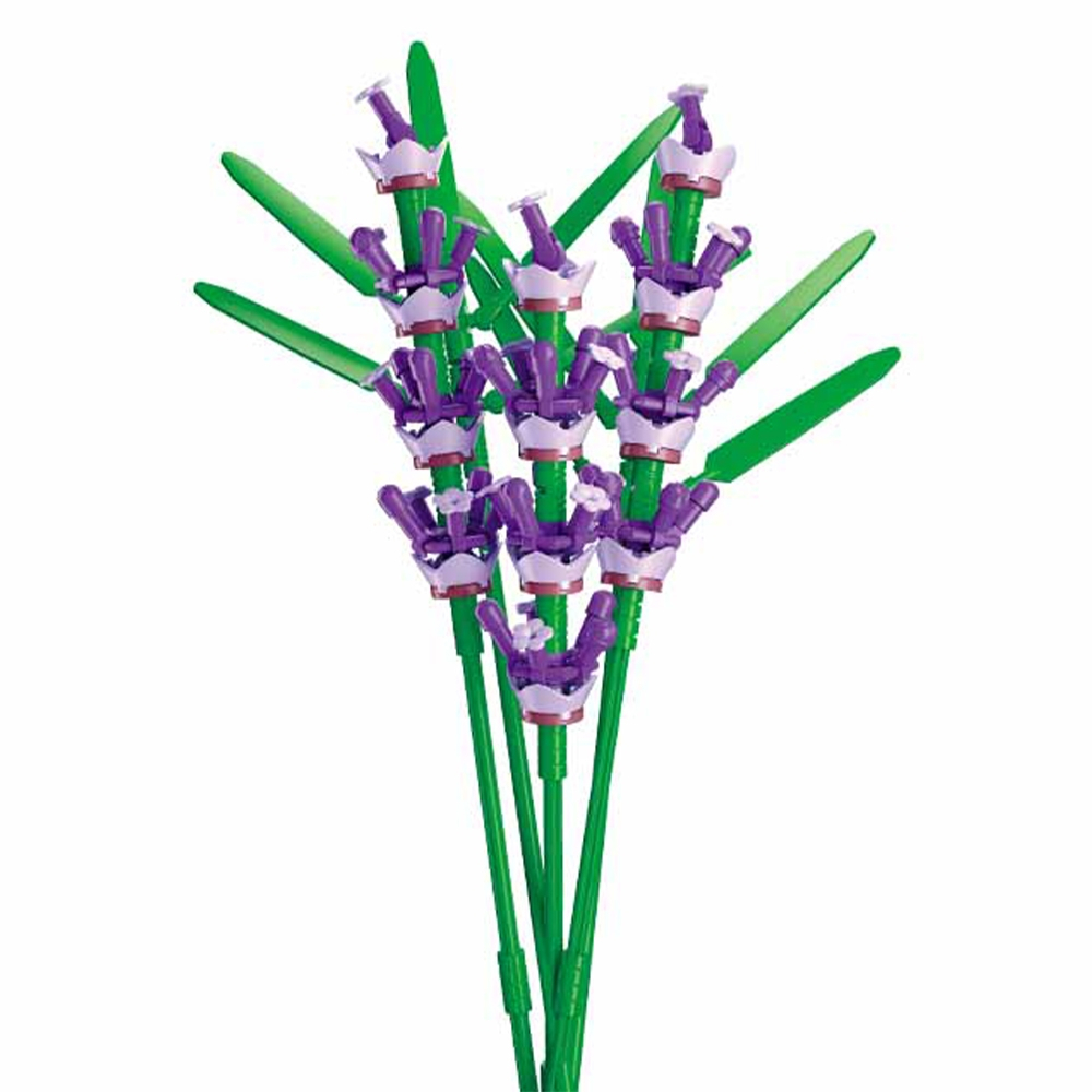 Set constructie Flowers 258 piese Lavanda [4]