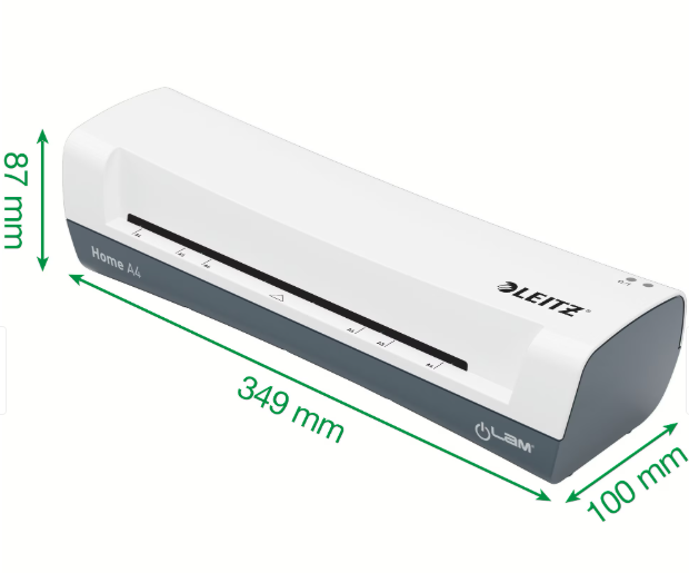 Set crafting Leitz 4 in 1 alb laminator iLAM Home A4 trimmer rotunjitor 5 folii laminare A4 [2]