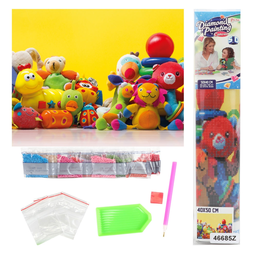 Set creatie cu diamante 40x50 cm - Toi-Toys [5]