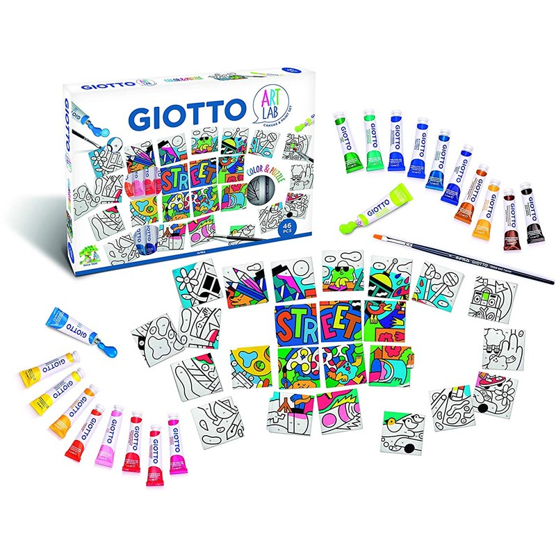 Set creativ - Color & Puzzle Art Lab Giotto [2]