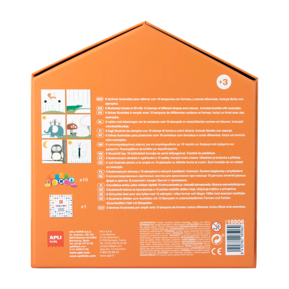 Joc creativ Primele mele timbre Apli 23 x 6 x 21 cm [2]