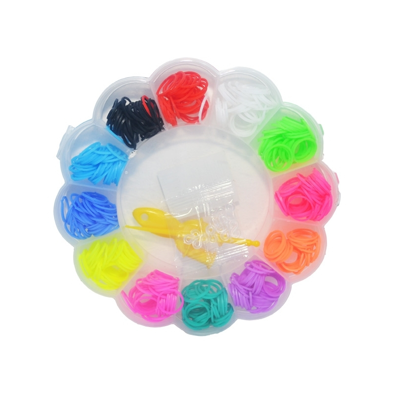 Set creativ elastice 400 piese floare [1]
