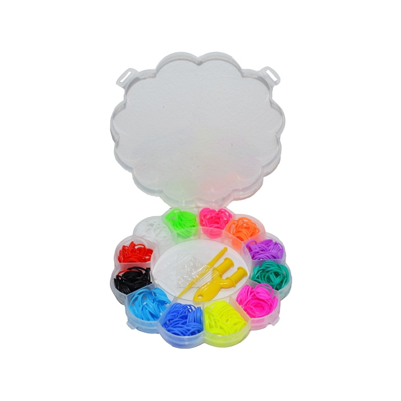 Set creativ elastice 400 piese floare [2]