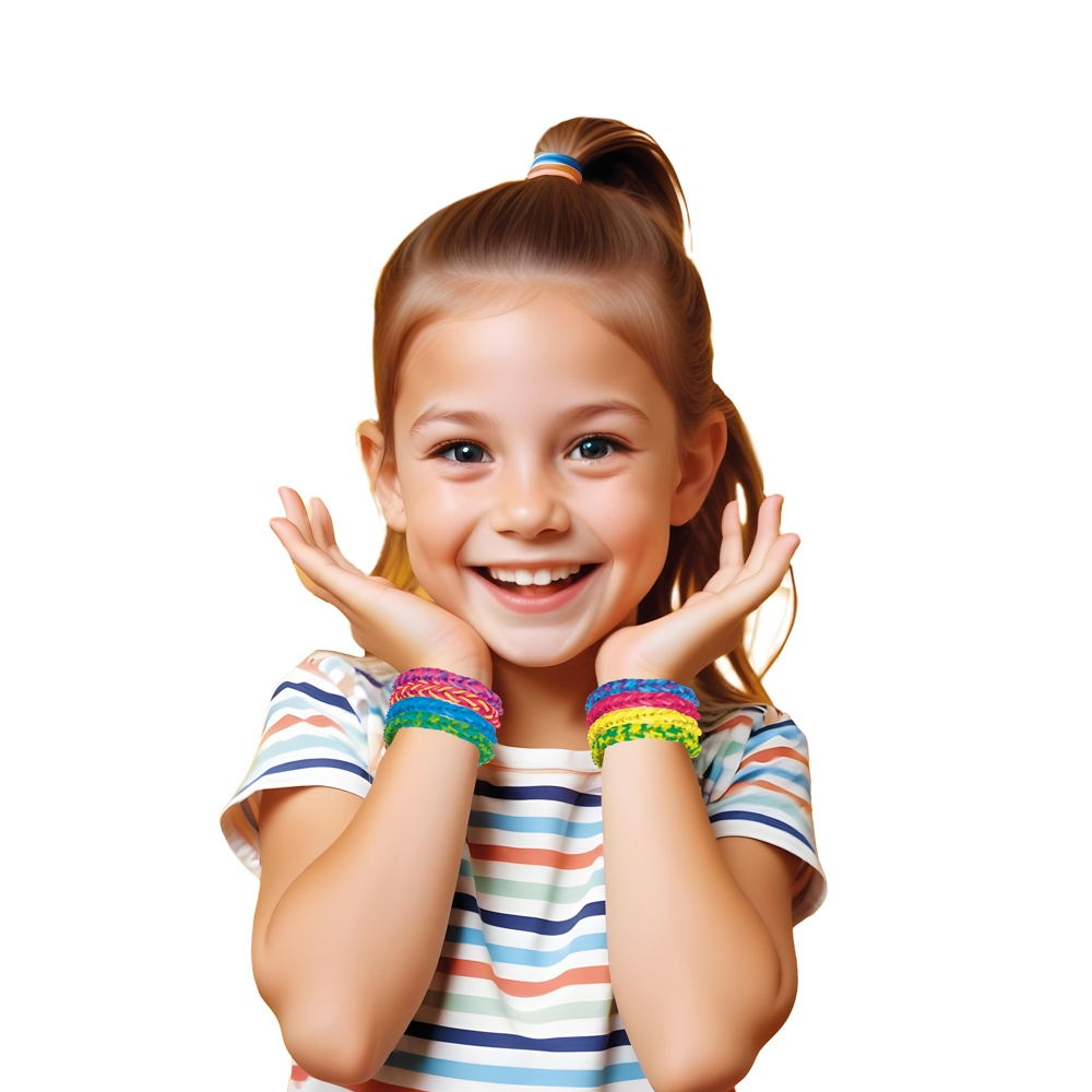 Set creativ elastice cu accesorii 5000 bucati/set Toi-Toys [6]