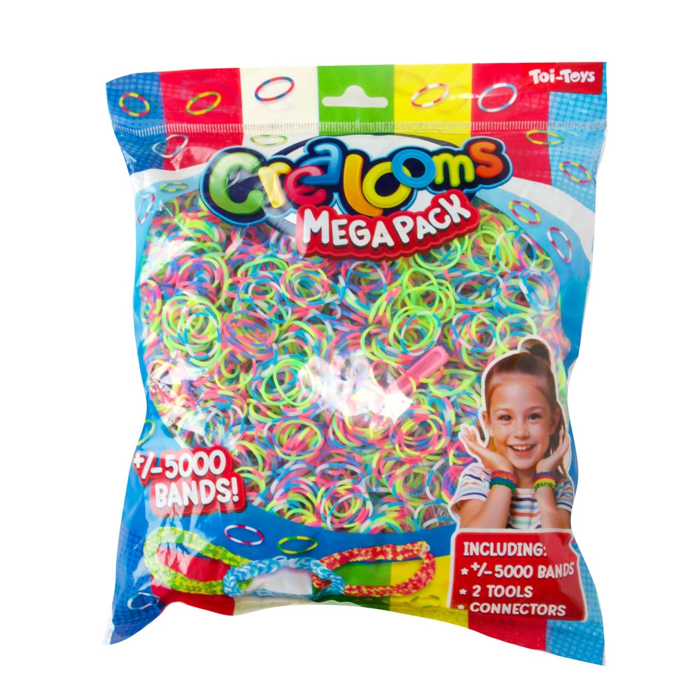 Set creativ elastice cu accesorii 5000 bucati/set Toi-Toys [4]