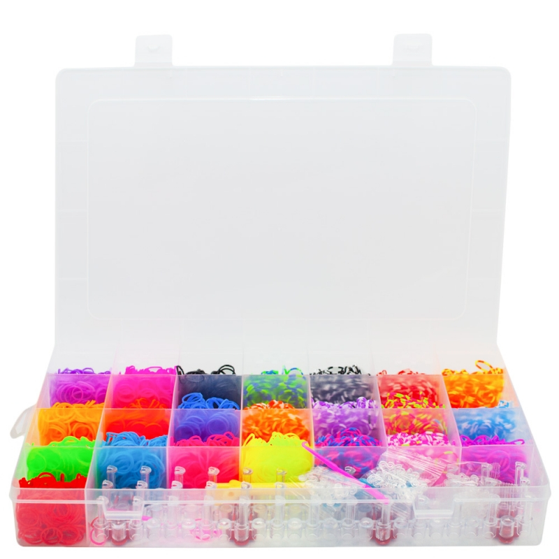 Set creativ elastice, 4200 piese/cutie [2]