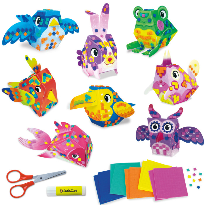 Set creativ Mozaic 3D Ludattica 30.5 x 22.5 x 7.5 cm [2]