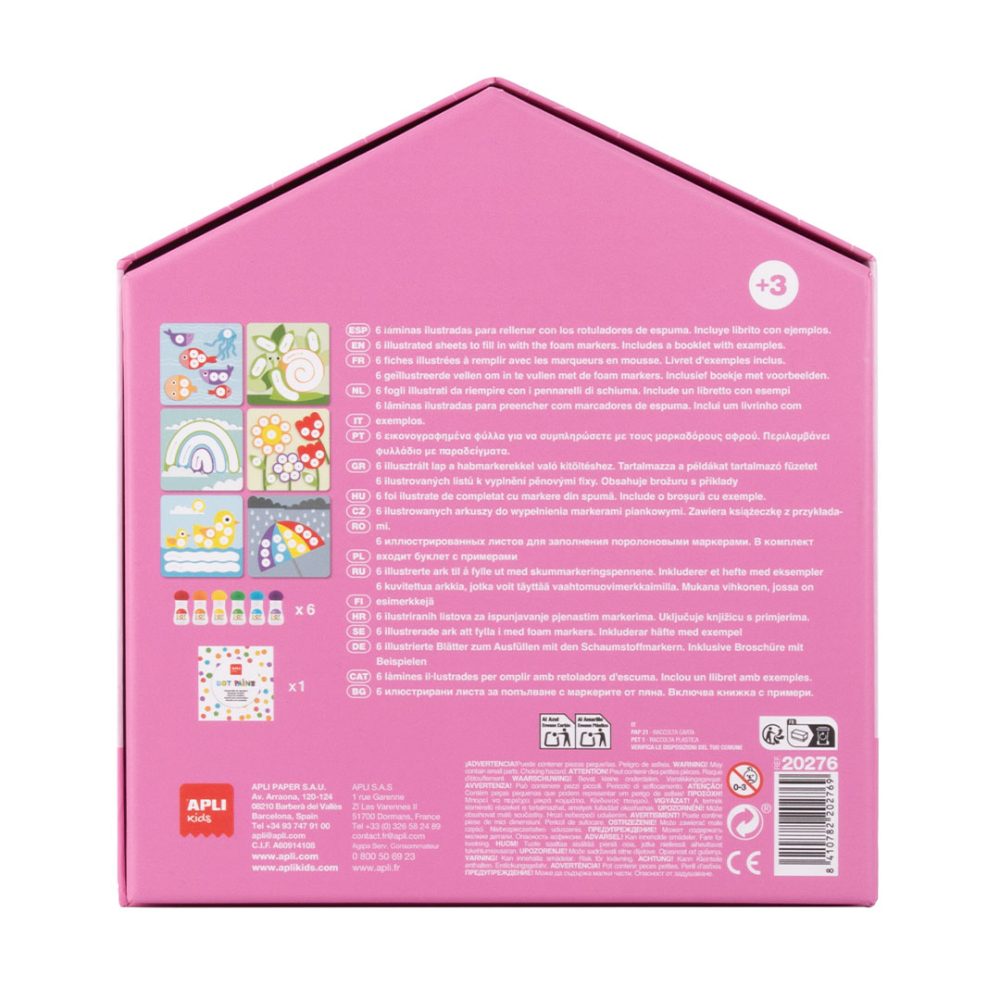 Set creativ Prima mea vopsea punctata Apli 21.4 x 5.5 x 23.5 cm [2]