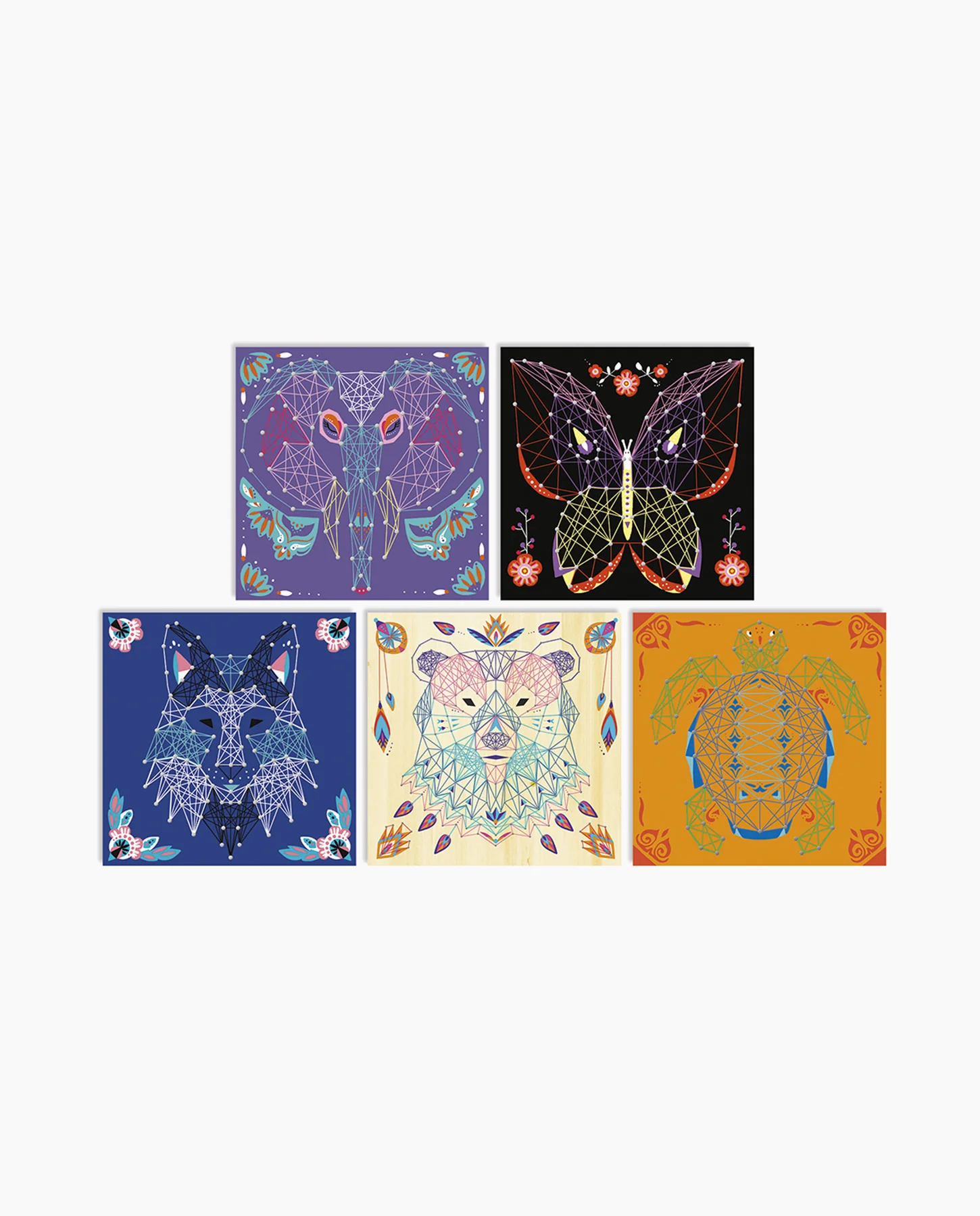 Set creativ Janod String Art Animale 10 ani+ [4]
