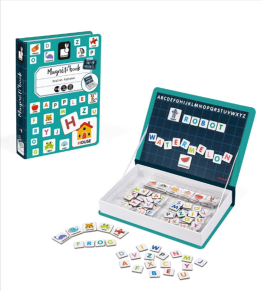 Joc magnetic Janod Magneti Book Alfabet 142 piese [2]