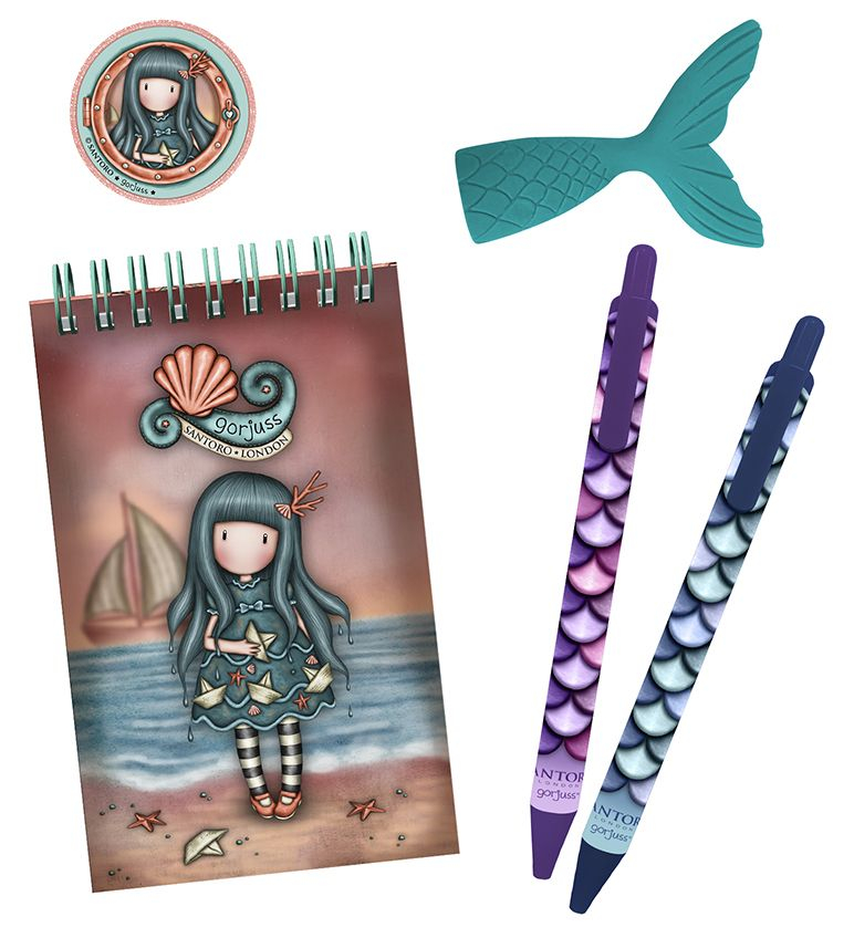 Set Gorjuss notes radiera pix creion Washed Ashore [2]