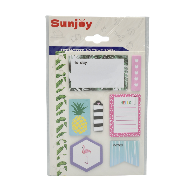 Set notite adezive 7x20 file Sunjoy [1]