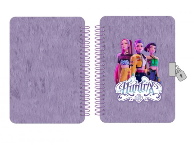 Set jurnal cu lacat si pix K-Pop Demon Hunters [7]