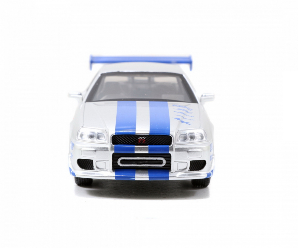 SET MASINUTE METALICE FAST & FURIOUS BRIAN'S NISSAN SKYLINE GT-R(BNR34) SCARA 1 LA 32 [4]