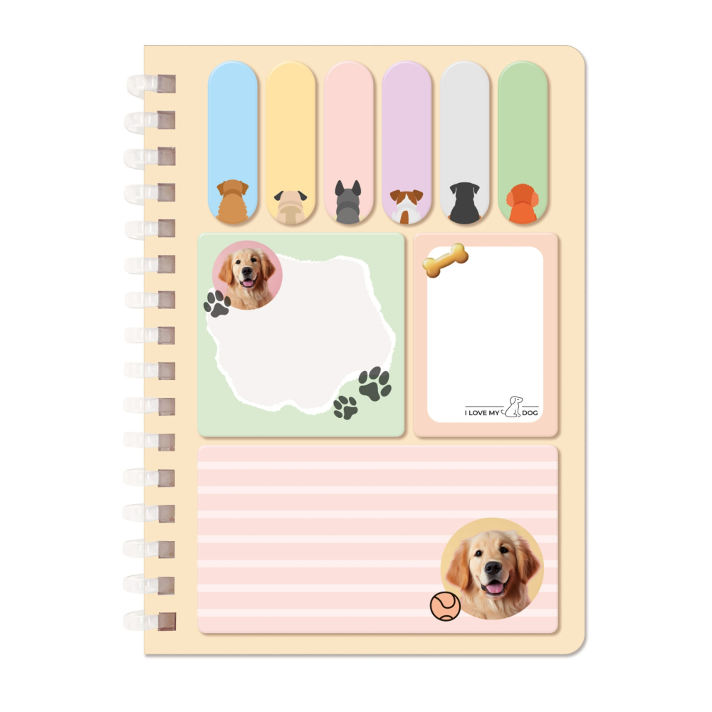 Set memo Mini Meow 30 file si 180 notite adezive Lebez modele diferite [4]