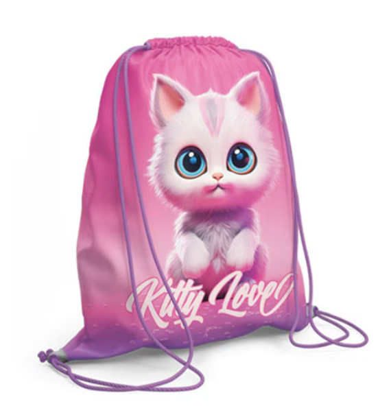 Set ghiozdan si penar echipat S-COOL Kitty Love [3]