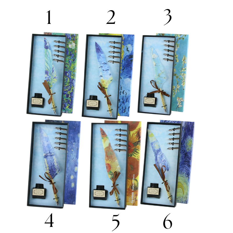 Set pana de scris Art Gallery 7 piese modele diferite [2]