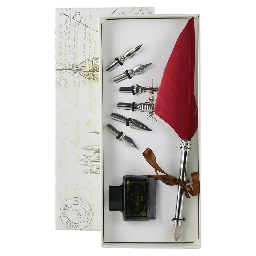 Set Pana de scris Big Ben 8 piese culori diferite [6]