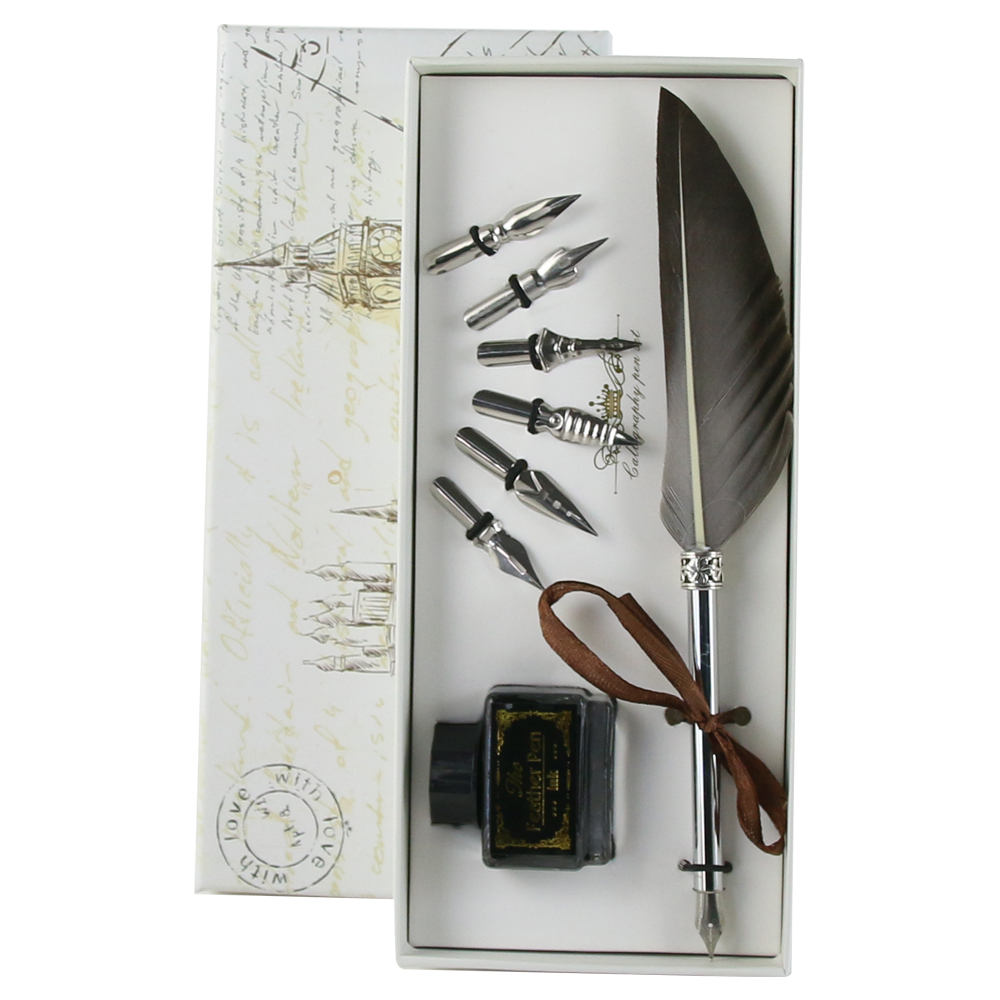 Set Pana de scris Big Ben 8 piese culori diferite [4]