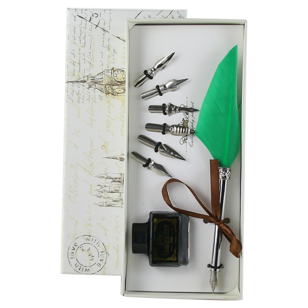 Set Pana de scris Big Ben 8 piese culori diferite [5]