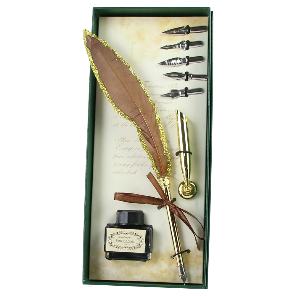 Set pana de scris Vintage „Enjoy Your Life” 8 piese [4]