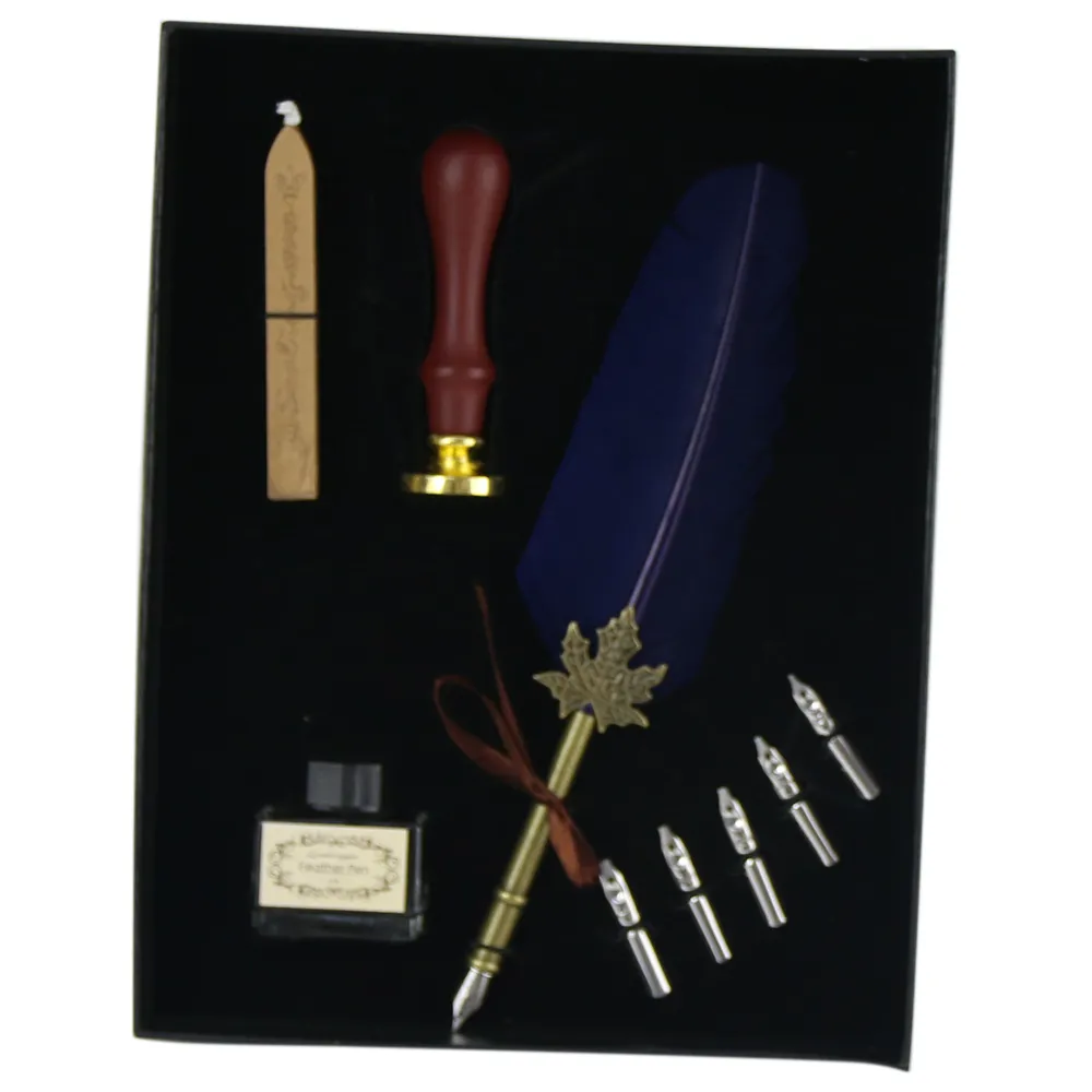 Set pana de scris Vintage 9 piese [4]