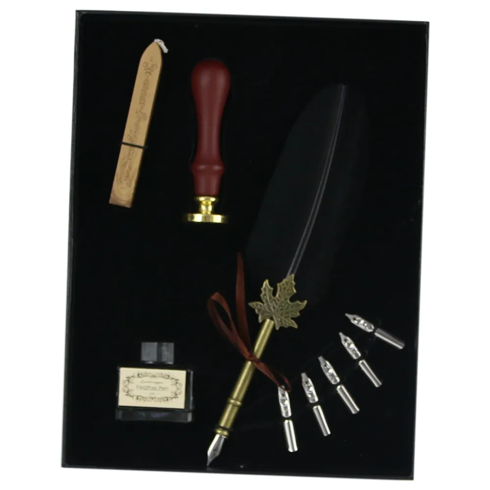 Set pana de scris Vintage 9 piese [3]