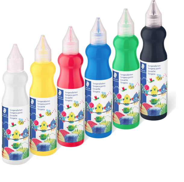 Set tempera culori clasice 6 buc /set Staedtler [2]